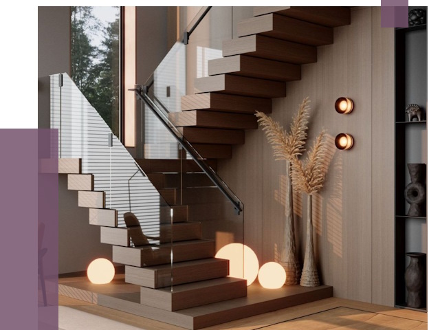 Изготовление и монтаж лестниц в Черногорске от 86760 руб. | ПРОЛЁТ-Чрн