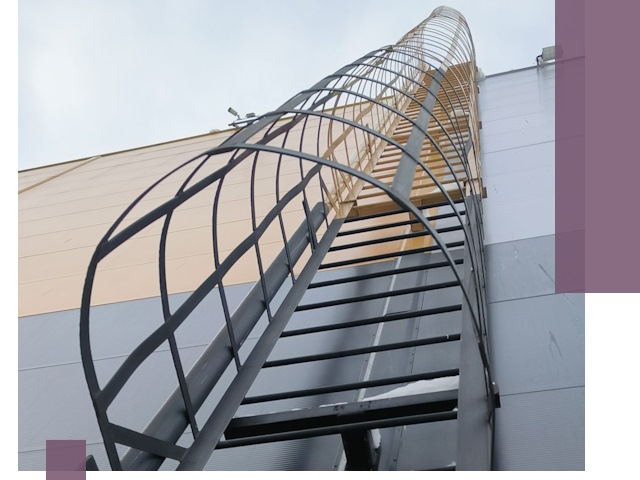 Изготовление и монтаж пожарных лестниц в Черногорске профессионально