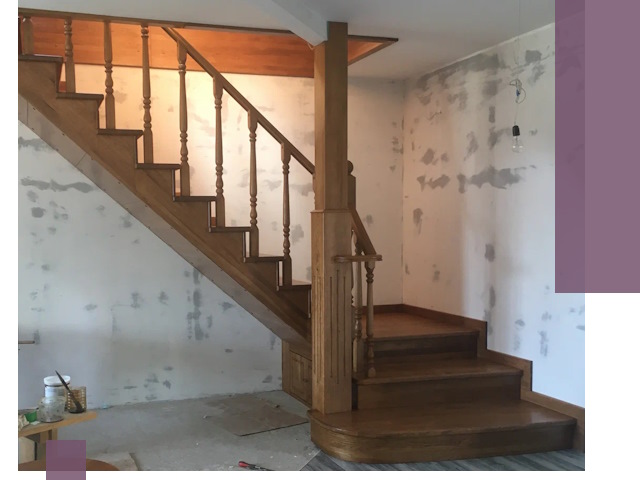 Ремонт деревянных лестниц в Черногорске: быстро и качественно