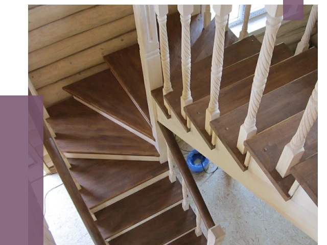 Реставрация деревянных лестниц в Черногорске от 4287 руб.