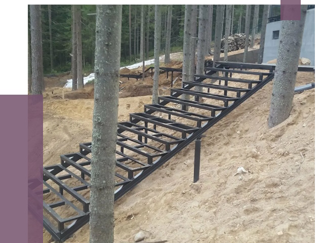 Монтаж металлических лестниц в Черногорске от 13524 руб. 