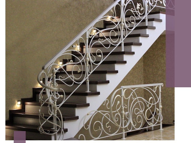 Кованые лестницы под ключ в Черногорске — изготовление и монтаж