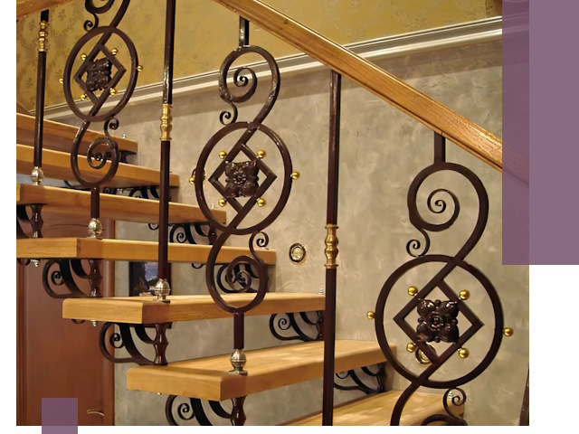 Изготовление кованых лестниц под ключ в Черногорске