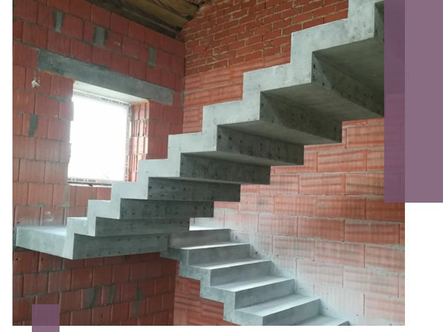 Бетонные лестницы под ключ в Черногорске: монтаж, демонтаж, ремонт