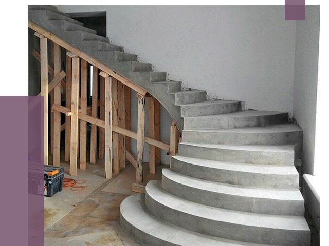 Изготовление бетонных лестниц под ключ в Черногорске от 19904 руб. | ПРОЛЁТ-Чрн