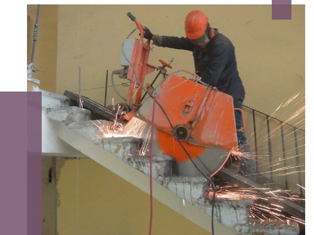 Демонтаж бетонных лестниц в Черногорске от 4593 руб. за м2 | ПРОЛЁТ-Чрн