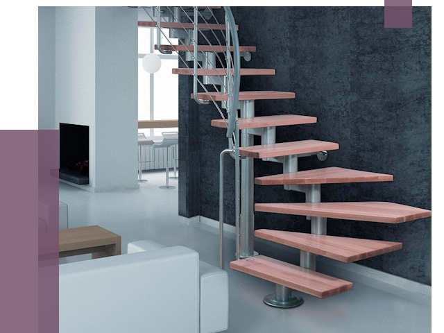 Модульные лестницы в Черногорске от 16842 руб. — купить в ПРОЛЁТ-Чрн