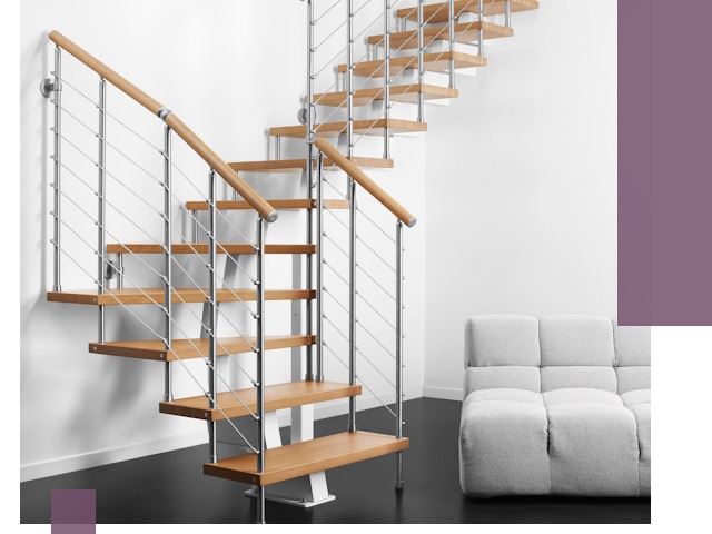 Модульные лестницы под ключ в Черногорске — монтаж и изготовление