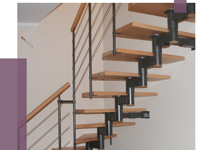 Изготовление модульных лестниц в Черногорске от 11483 руб. 