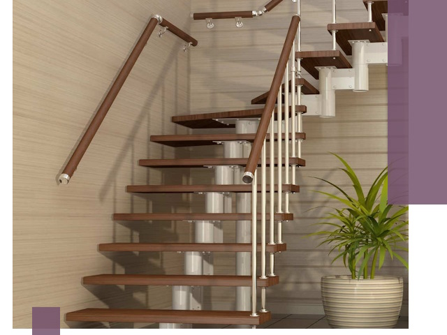 Изготовление модульных лестниц под ключ в Черногорске