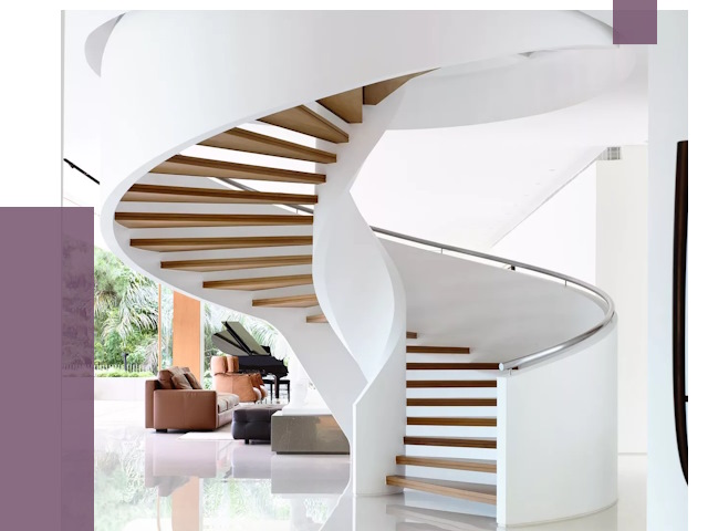 Винтовые лестницы в Черногорске под ключ от 48483 руб. | ПРОЛЁТ-Чрн