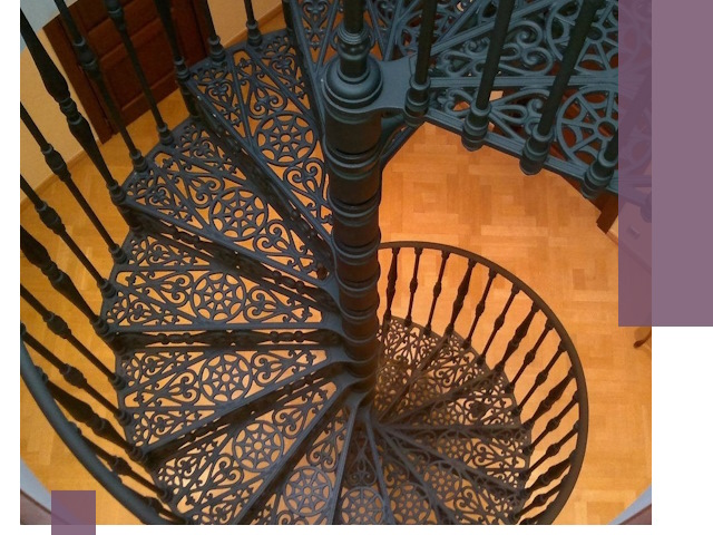 Винтовые лестницы под ключ в Черногорске: производство и монтаж