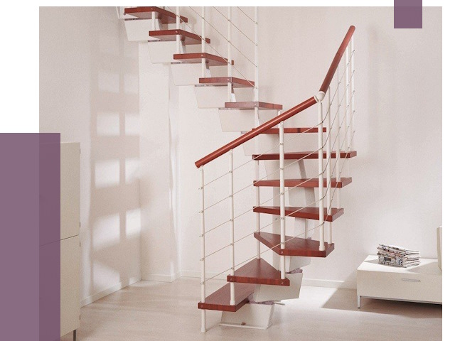 Изготовление лестниц на больцах в Черногорске от 9697 руб. | ПРОЛЁТ-Чрн