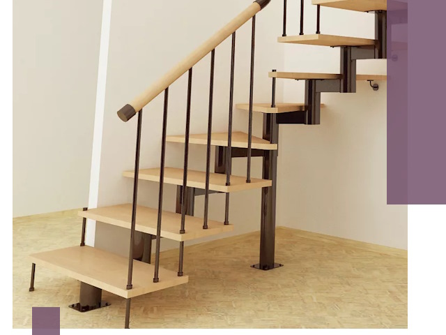 Монтаж лестниц на больцах в Черногорске — быстро и надежно