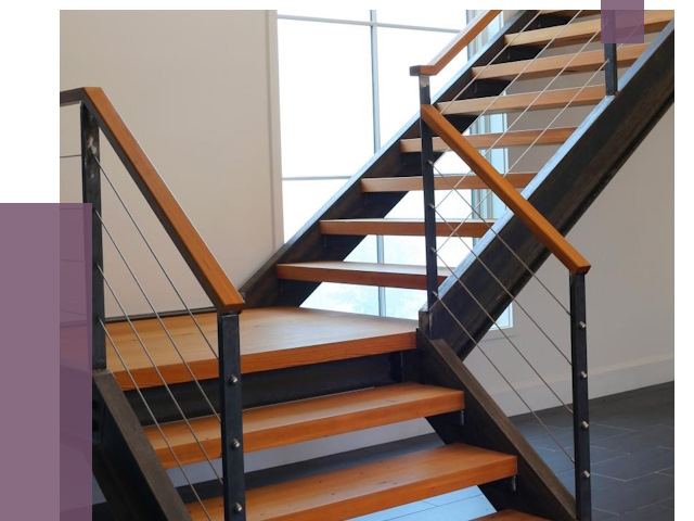 Изготовление лестниц на металлокаркасе в Черногорске от 18883 руб. | ПРОЛЁТ-Чрн