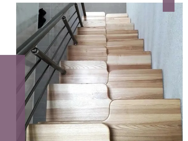 Лестницы гусиный шаг в Черногорске от 13014 руб. под ключ | ПРОЛЁТ-Чрн
