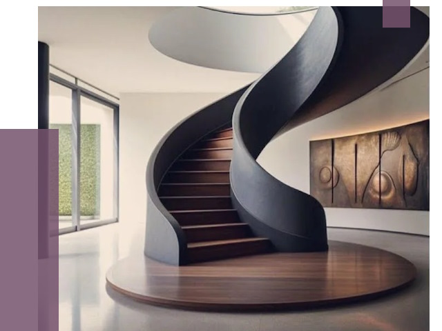 Элитные лестницы под заказ в Черногорске от 188830 руб. — ПРОЛЁТ-Чрн