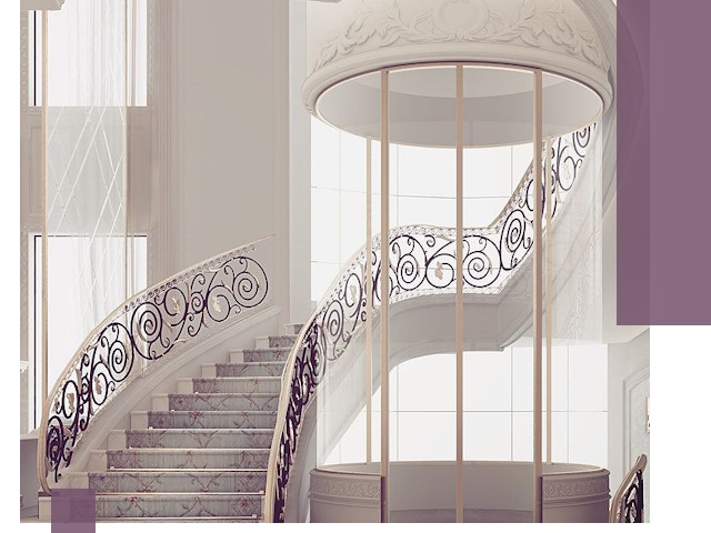 Элитные лестницы на заказ высокого класса в Черногорске