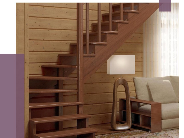 Лестницы эконом класса в Черногорске от 18219 руб. бюджетные решения