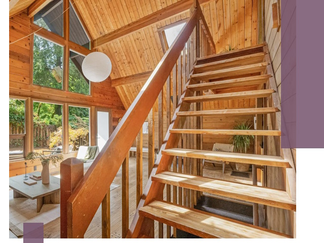 Лестницы для дачи под ключ в Черногорске — изготовление и монтаж