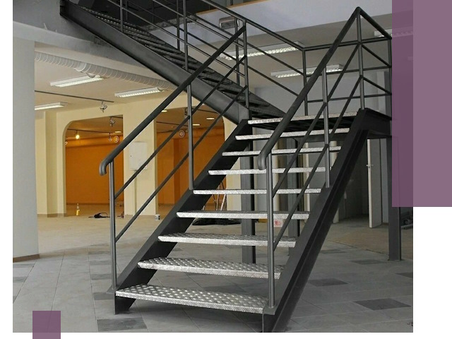 Лестницы для офиса в Черногорске: изготовление, монтаж, демонтаж