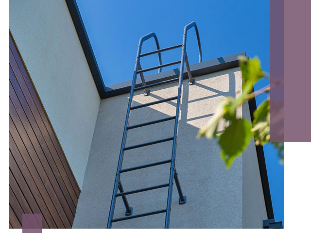 Лестницы на крышу в Черногорске — изготовление, монтаж, демонтаж