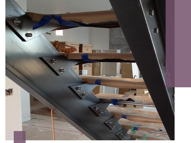 Усиление лестничных конструкций и усиление опор в Черногорске