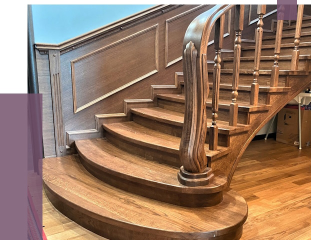 Дубовые лестницы под ключ в Черногорске от 176071 руб. — ПРОЛЁТ-Чрн