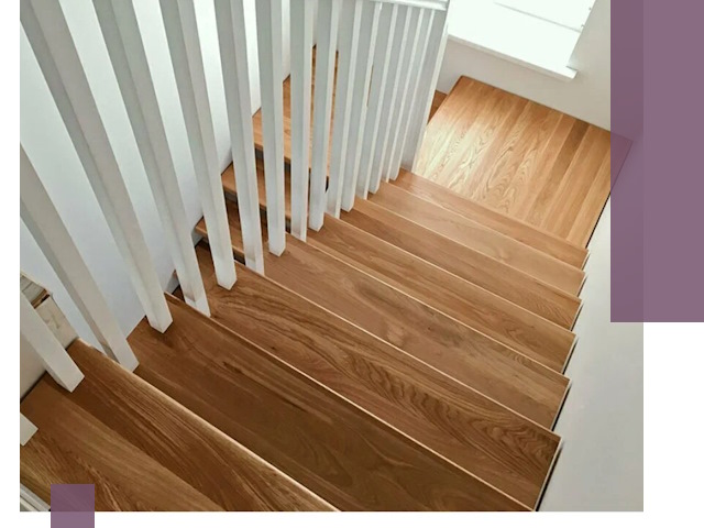 Лестницы из бука в Черногорске: изготовление, монтаж и демонтаж