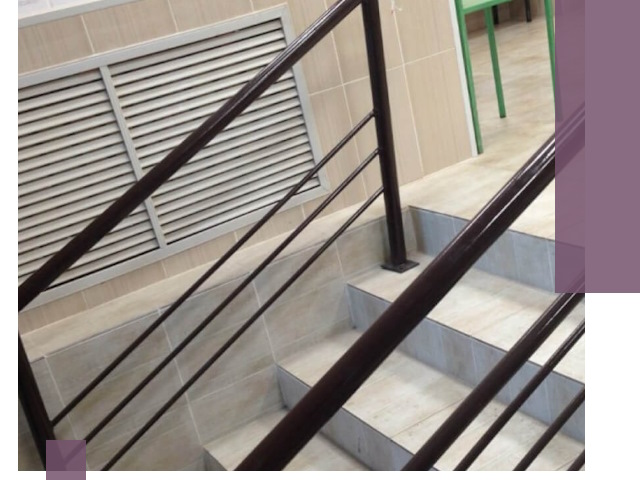 Изготовление перил из металла под ключ в Черногорске