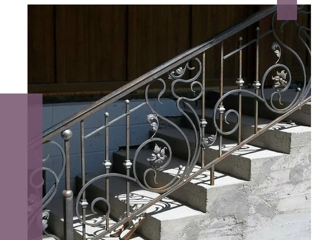 Кованые перила в Черногорске от 8676 руб. под ключ — качество от ПРОЛЁТ-Чрн