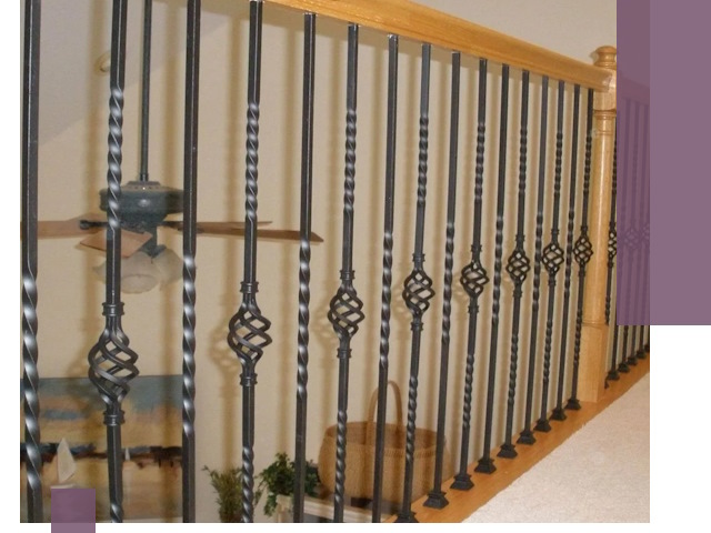 Изготовление и монтаж кованных перил в Черногорске под ключ