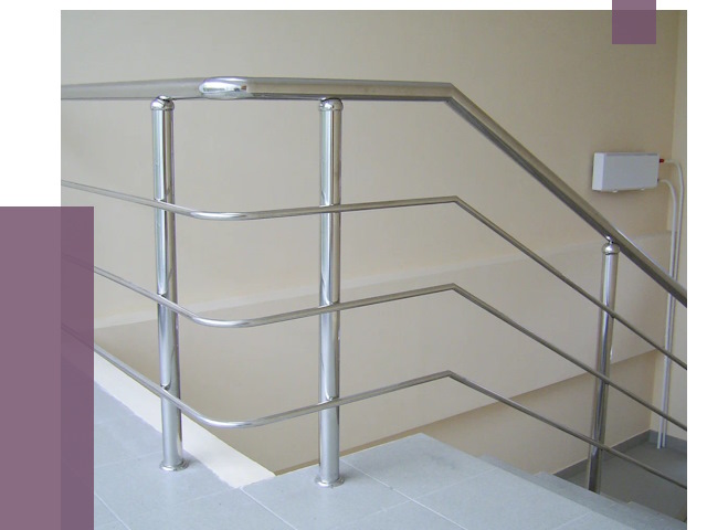 Алюминиевые перила в Черногорске от 6328 руб. под ключ | ПРОЛЁТ-Чрн