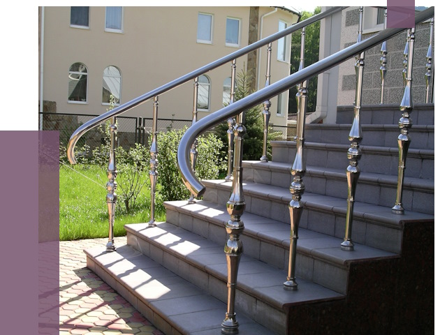 Перила для крыльца в Черногорске от 10717 руб. — монтаж ПРОЛЁТ-Чрн