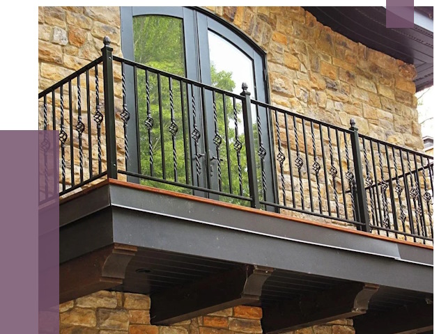 Балконные ограждения в Черногорске от 8012 руб. — купить | ПРОЛЁТ-Чрн