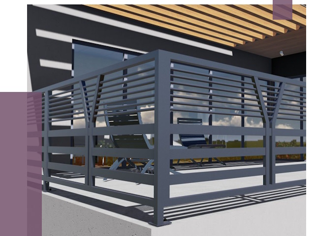 Изготовление балконных ограждений в Черногорске от 10717 руб. | ПРОЛЁТ-Чрн