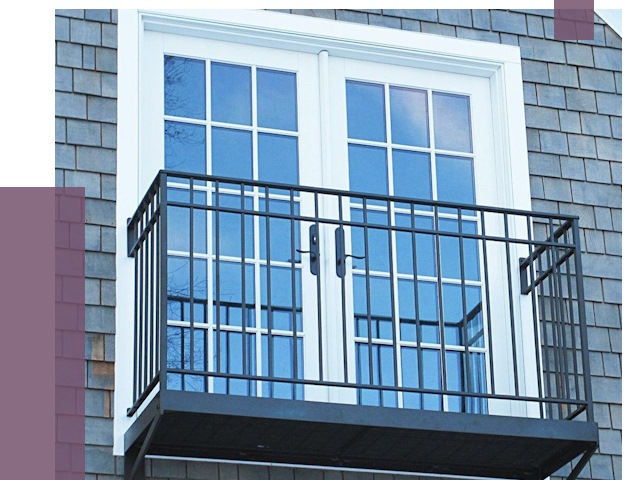 Французские балконы в Черногорске от 7400 руб. за м2 