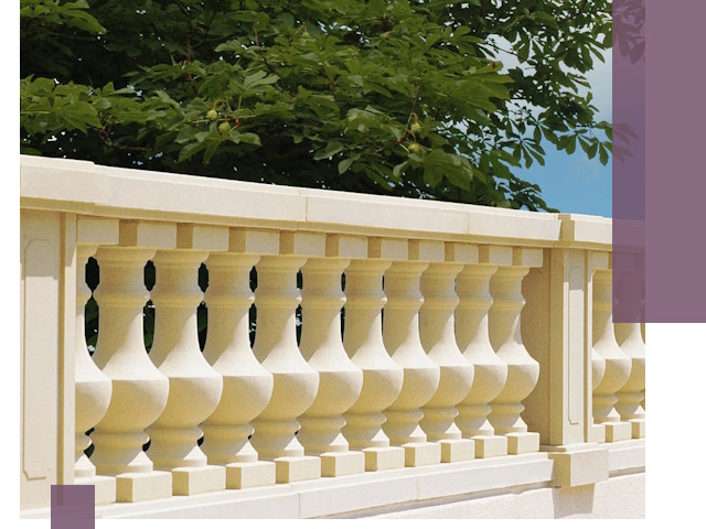 Установка балюстрады в Черногорске: изготовление и монтаж под ключ