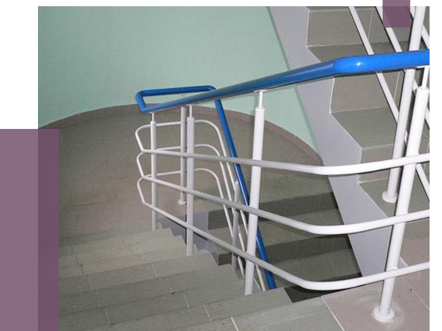 Перила в подъезде в Черногорске — установка и замена от 7400 руб. | ПРОЛЁТ-Чрн