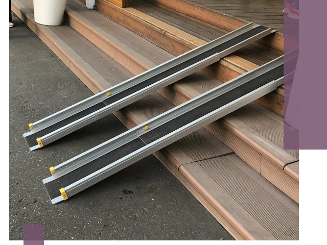 Телескопические пандусы под ключ в Черногорске — изготовление и монтаж