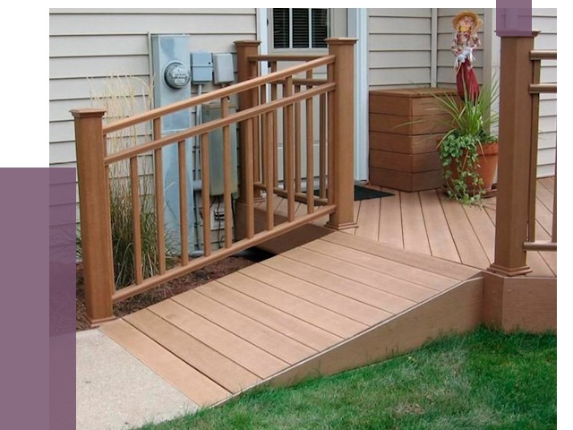 Пандус на крыльцо в Черногорске под ключ от 7757 руб. 