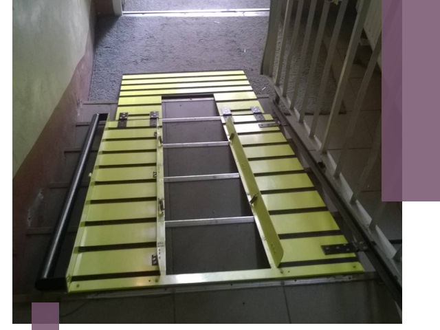 Профессиональный монтаж пандуса в подъезд в Черногорске