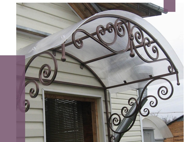 Изготовление козырьков в Черногорске от 7349 руб. — заказать | ПРОЛЁТ-Чрн