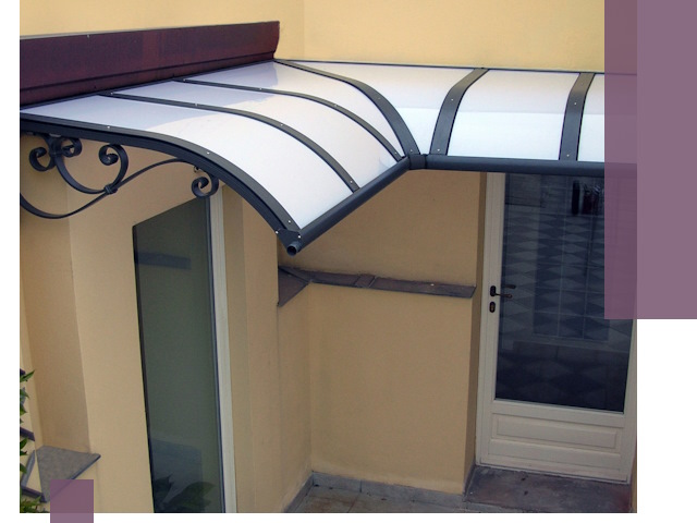 Монтаж козырьков любой сложности в Черногорске под ключ