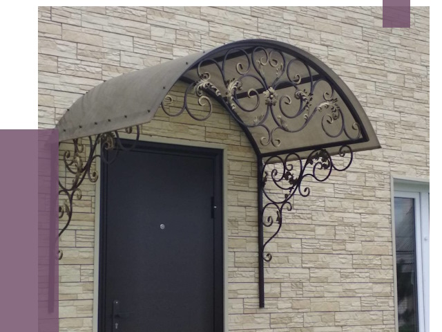 Ремонт козырьков в Черногорске от 7400 руб.  | ПРОЛЁТ-Чрн