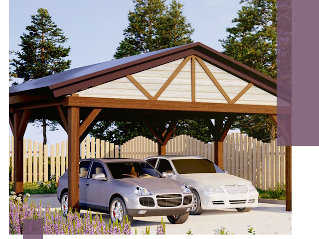 Навесы для автомобиля в Черногорске — изготовление и монтаж