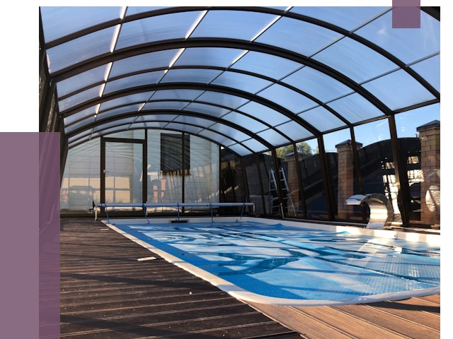 Навесы для бассейна в Черногорске от 16739 руб. под ключ | ПРОЛЁТ-Чрн