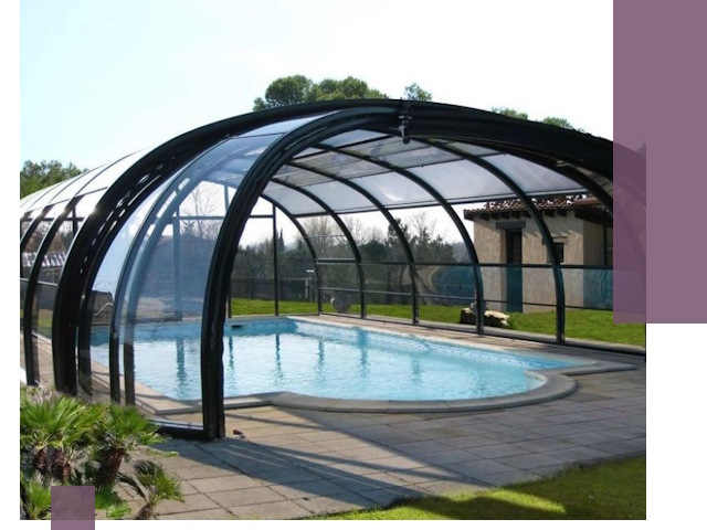 Навесы для бассейна в Черногорске: изготовление и монтаж под ключ