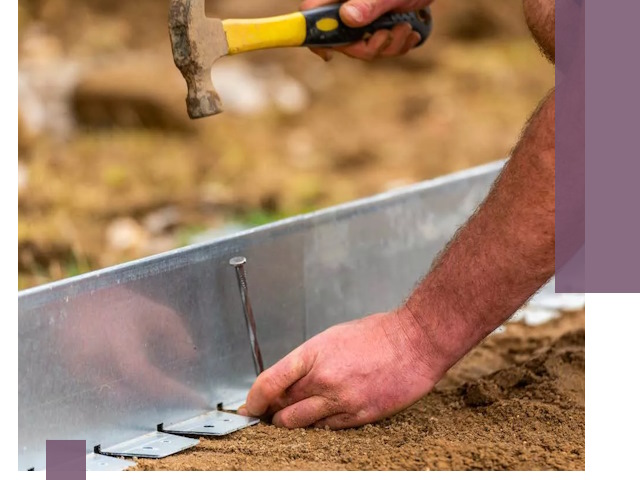 Монтаж металлических бордюров в Черногорске быстро и качественно