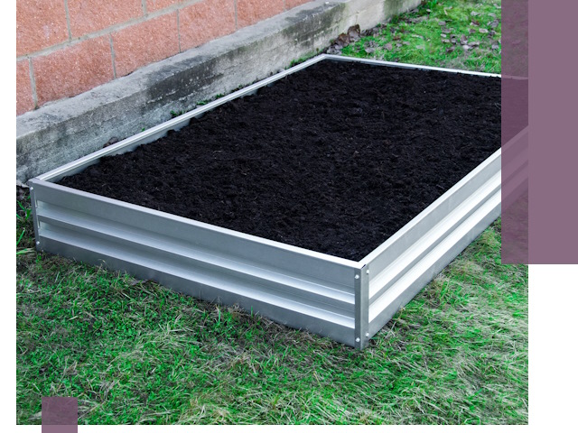 Металлические бордюры для грядок в Черногорске: прочность и аккуратность